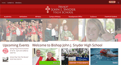 Desktop Screenshot of bishopsnyder.org