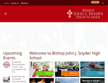 Tablet Screenshot of bishopsnyder.org